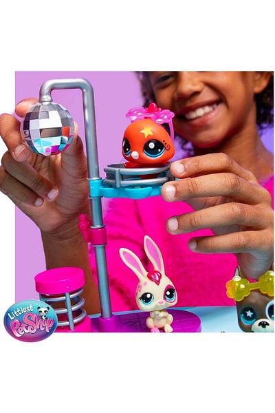 Littlest Pet Shop Lps Minis Series 3 Disco Nights Game Pack Set