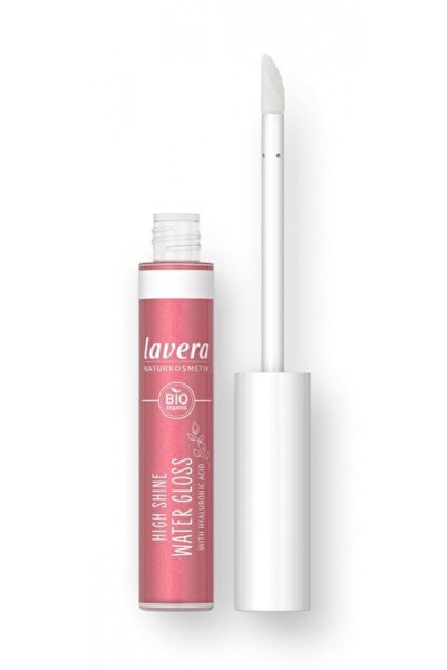 Lavera Gloss bio pentru buze High Shine Water Gloss, Pink Lagoon 04,5.5ml - L...