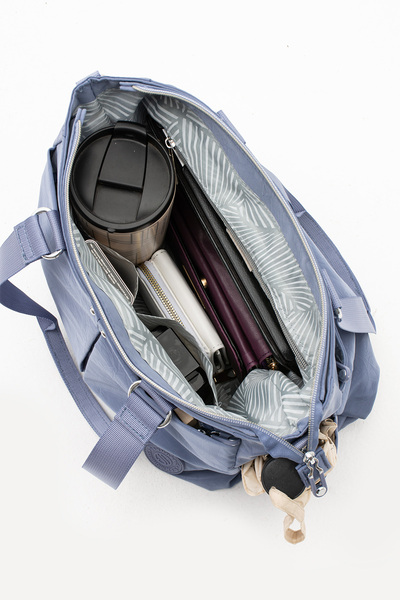 YOGII Γυναικεία τσάντα χεριών και ώμων πολλαπλών ματιών Enlina Model Χρήσιμη αδιάβροχη πολύχρωμη