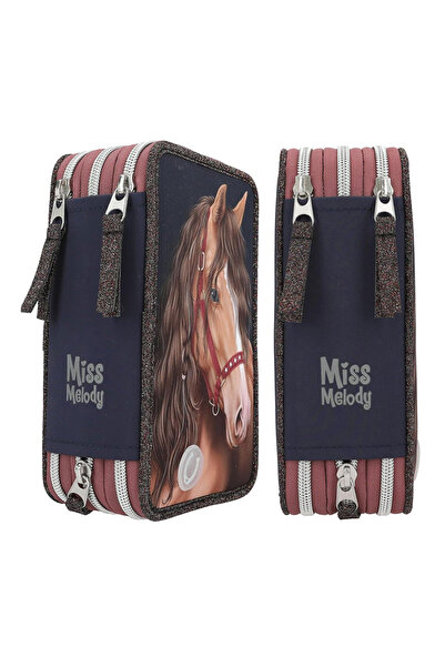Top Model Miss Melody Full Pencil Case Glitter Horse Led 13190