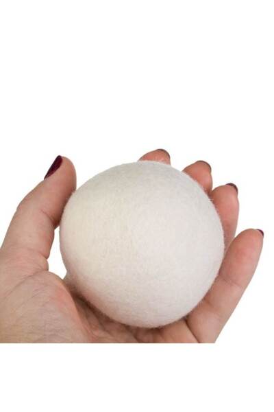 AVA Set of 3 Wool Dryer Balls, Reusable, Anti-Fluff, Anti-Cut, Ø6 cm