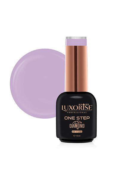 LUXORISE Oja semipermanentă One Step Diamond Rich Lilac 10ml, LUXORISE