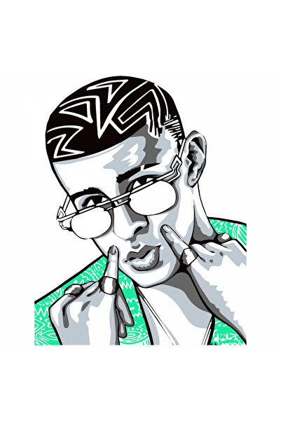 INOVATIX Σετ 8 τεμαχίων, Αυτοκόλλητο Κακό Κουνελάκι, INOVATIX®. 6 εκ.