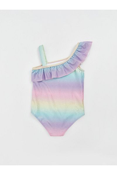 LC Waikiki Color Blocked κοριτσίστικο μαγιό