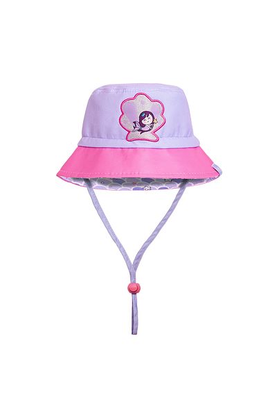 Milk & Moo Milk&Moo Little Mermaid Adjustable Baby Summer Hat 0-18 Months