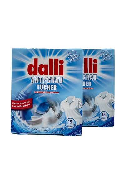 Dalli Set 2 pachete servetele antitransfer, Dalli, 30 bucati