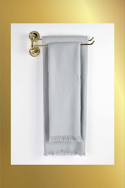 birizmoda Eliga Bath Towel-Grey
