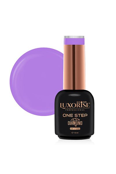LUXORISE Oja semipermanentă One Step Diamond Deep Mauve 10ml, LUXORISE