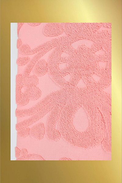 birizmoda Isabel Fringed Bath Towel - Mercan