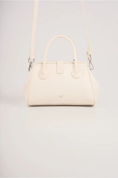 AYK'S White Women's Hand and Shoulder Bag Ççs 18035