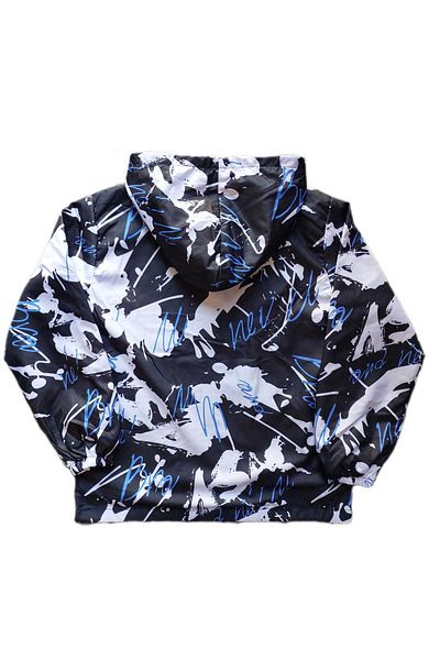 North Boy's Waterproof Raincoat with Lining and Printed Pattern