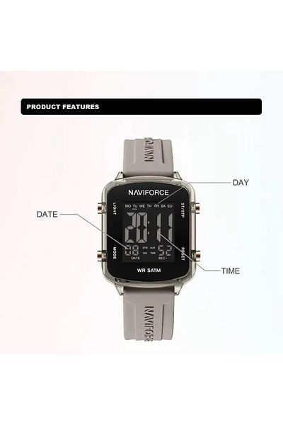 Naviforce Men's Watch – Stylish-Digital Dual Display