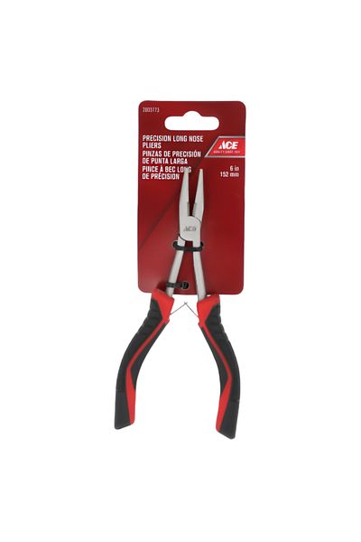 ACE Precision Long Nose Plier with TPR Handle 6inch