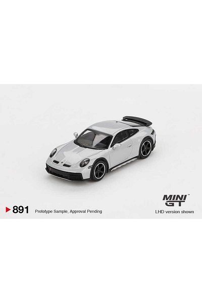 mini gt 1/64 891 Porsche 911 Dakar Ice Gray Metallic