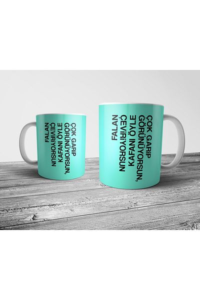 Pixxa You Look Weird - Funny Mug Cup Model 3