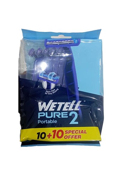 WETELL High-quality razor blades - 20 pieces for daily care