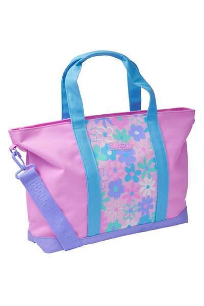 SMIGGLE Multi-Purpose Bag with Floral Adjustable Shoulder Strap