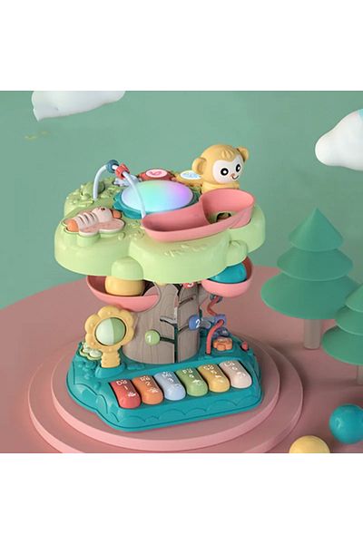 WePro Store Educational toy 2 in 1 projector, drum, piano, maze, balls, musical buttons, 18m+