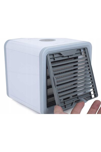 zola Portable air conditioner 3 in 1, cooling, humidification, purification, LED, USB, 0.7L, 17.5x17x17cm, white
