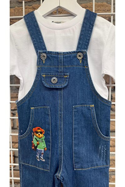 markamodi Special Design Unisex Printed Children's Salopet