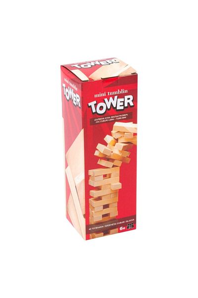 Sprise Mini wooden cube tower game