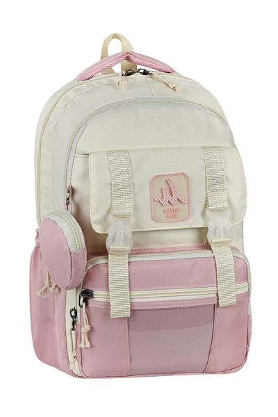 Çınka Bags Large Size Luxury Water Repellent Fabric Travel Backpack Middle School and High School Bag