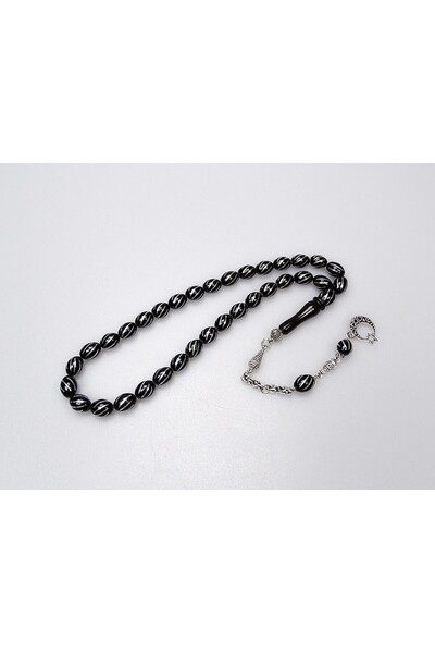 BlackCraft Sekizli Zeytin Çapraz Bafon İşlemeli Karpuz