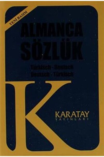 Karatay Yayınları German Turkish Dictionary