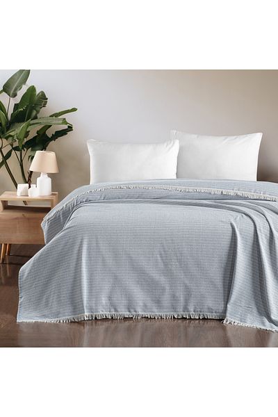 Schafer Home Luca Double Pique 200X220 Cm-Indigo