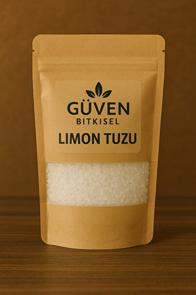 Güven Bitkisel 1000 gr - %100 Doğal Limon Tuzu | Turşu ve Temizlik İçin İdeal