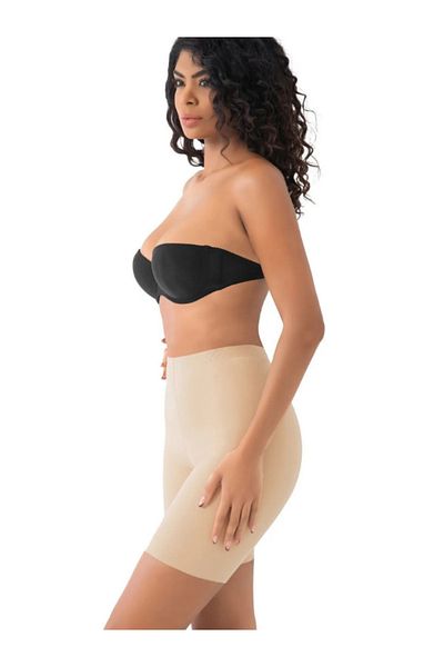 FİT1BEDEN Non-Marking High Waist Laser Cut Shorts Corset Long Corset over the Knee Corset