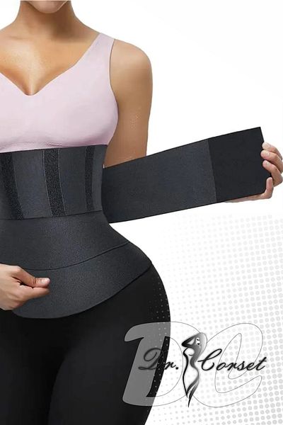 DC Slimming Firming Wrap Waist Bandage Corset Wrapped Around the Waist Giving an Hourglass Appearance