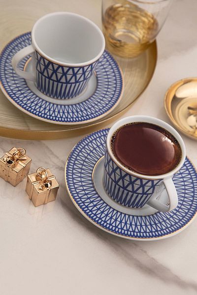 Kütahya Porselen Toledo 4 Piece Tea Set 12475