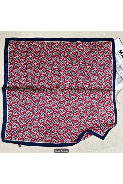 Dgt Luxury Cashew Patterned, Sun Protection, Windproof, Double Side Printed, Shawl, Scarf, Scarf 70X70