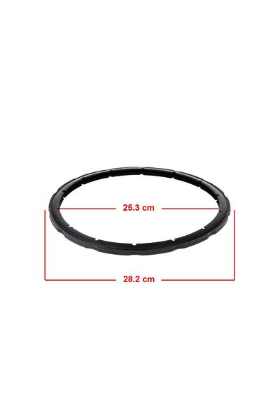 Supervac Tef Al Pressure Cooker Rubber 8-10 Lt Clipso Lid