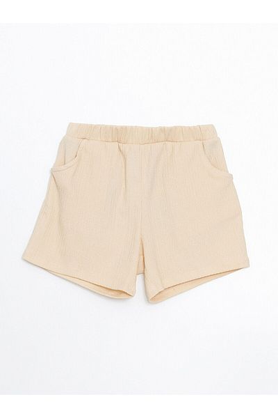 LC Waikiki Girl's Shorts with Elastic Waist