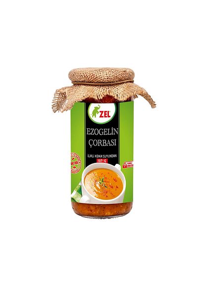 Zel EZOGELIN SOUP WITH TURMERIC 480GR