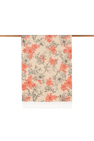 ipekevi Mink Silk Mill Silk Shawl 07318