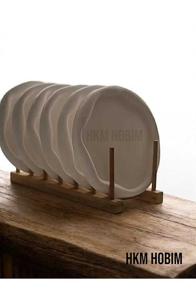 HKM Hobim Wavy Design Jewelry Plate – Stylish and Decorative Organizer