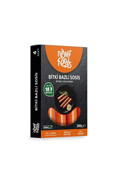 NEWER Foods Bitki Bazlı Sosis 200gr