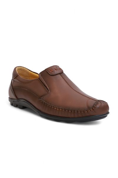 Konfores 2187-Luısfıgo Genuine Leather Top Quality Anatomical Sole Men's Daily Classic Sandal Shoes