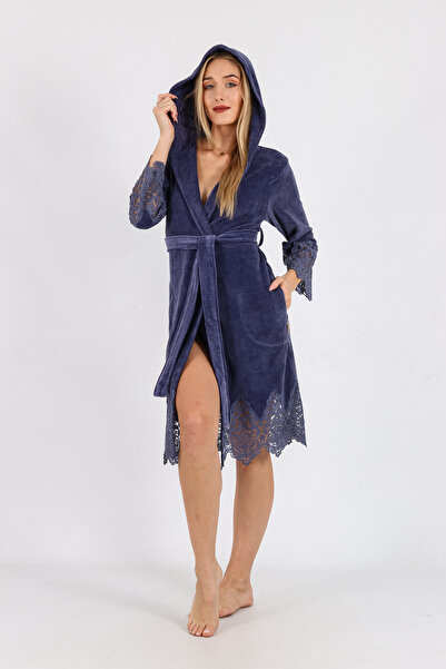 Nuşa Κομψό κομψό ντάντα Niki Velvet Bamboo Cotton φόρεμα