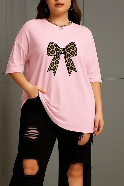 BENROMA ΜΕΓΑΛΟ ΜΠΛΟΥΖΑ UNISEX ΜΕ ΣΧΕΔΙΟ ΛΕΟΠΑΡΔΑΛΗΣ
