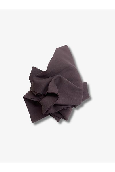 Yiğit Kumaş Rib Fabric, Piece 20X180 cm Smoked Color