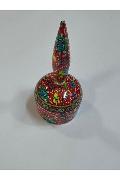 orifkozmo Wooden Handmade Surme Container with Oreganik Surme Beside