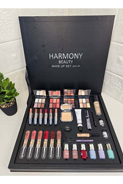 Harmony Beauty صندوق العروس الكامل، متعدد الألوان، سهل الاستخدام