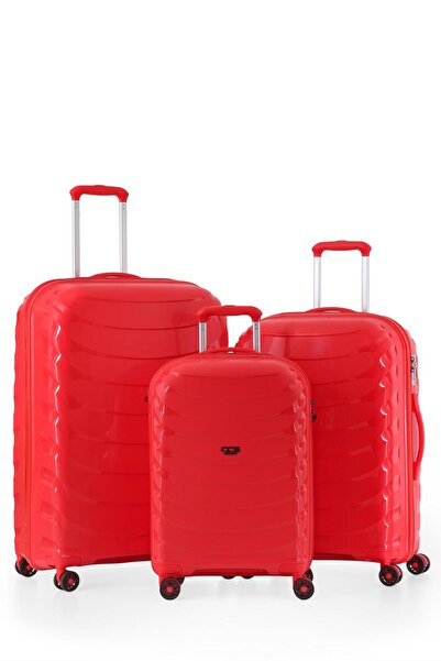 ÇÇS ÇÇS 5263 Polipropilen 3 Lü Valiz Seti