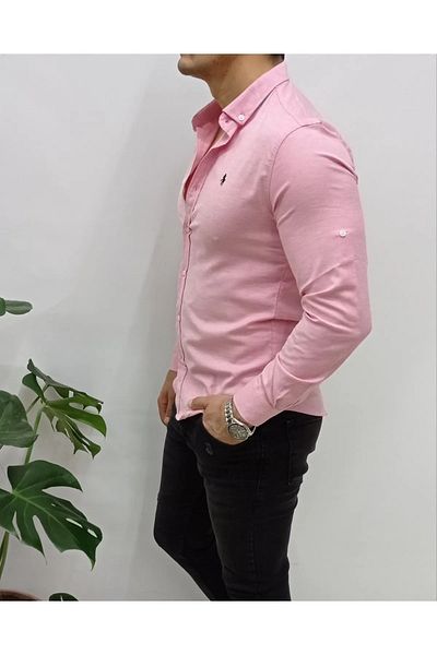 NO4 ΑΝΔΡΙΚΟ ΠΟΥΚΑΜΙΣΟ OXFORD SLIM FIT CUT