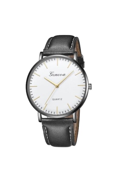 Geneva - Ceas elegant pentru femei Delight, negru-alb