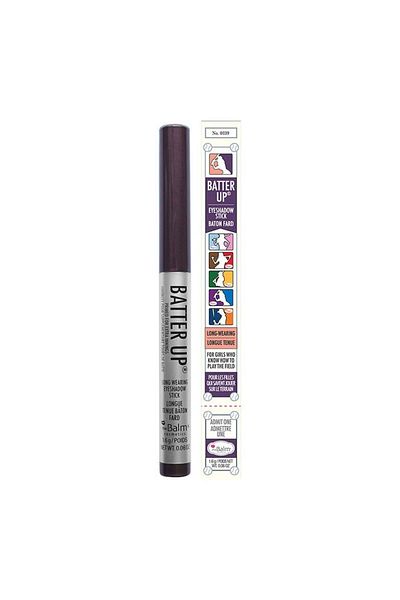 the balm Batter Up Eyeshadow - Slugger, Matte, Purple, Cream